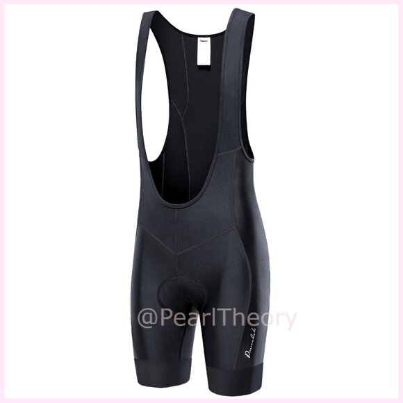 3D Padded Cycling Bib Shorts High Wicking Spandex Snug Fit